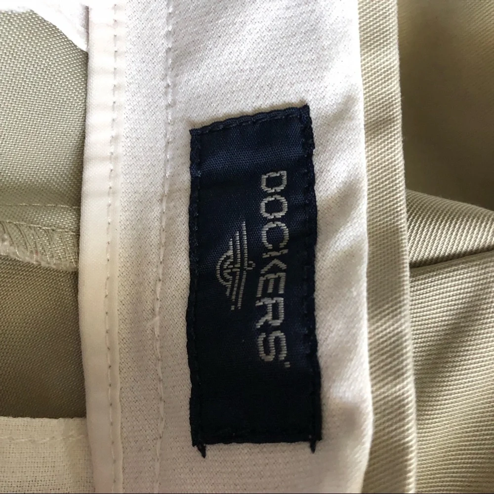 Dockers Khaki Straight Slim Pants